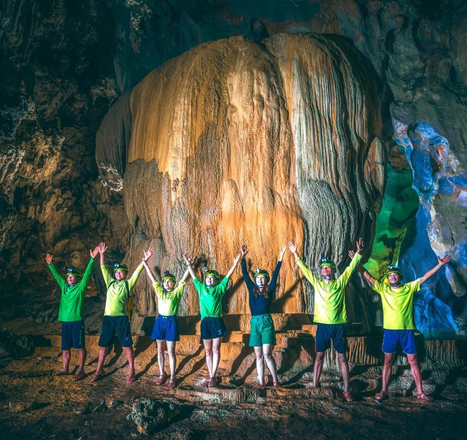 Greenland Backpackers Hostel Phong Nha Kültér fotó